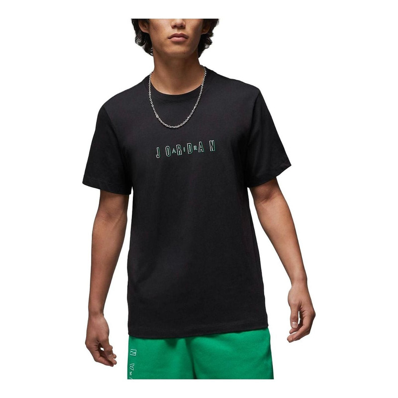Air Jordan Jumpman Logo T-shirt 'Black' DX9580-010 - 1