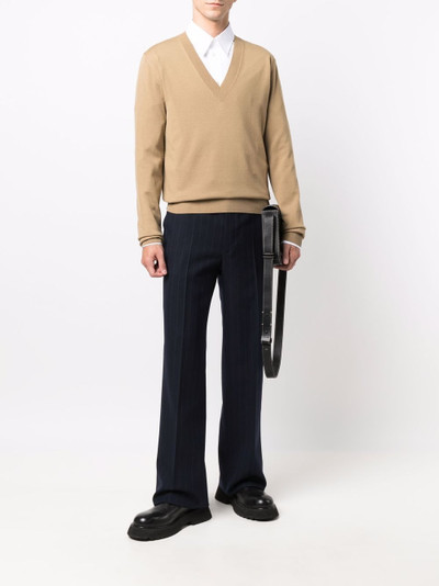 Bottega Veneta fine-knit V-neck jumper outlook