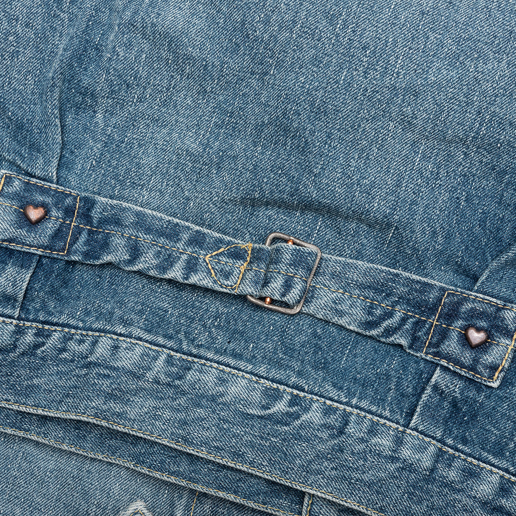 DENIM WORK JACKET FUTURE - INDIGO - 5