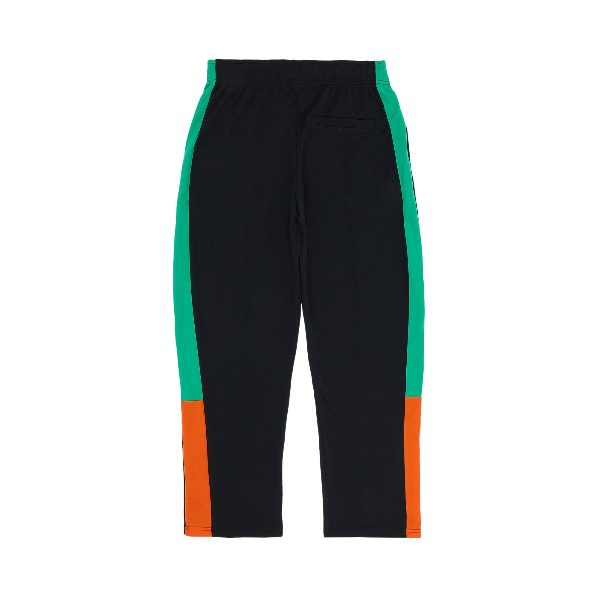 Wales Bonner Commune Track Pant 'Black/Green/Orange' - 2