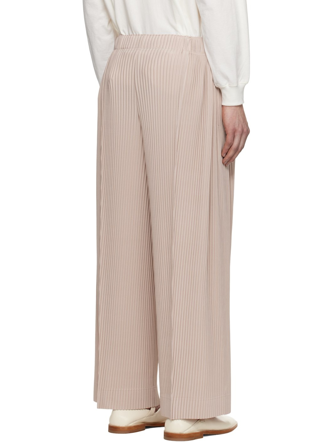 Beige Monthly Color February Trousers - 3