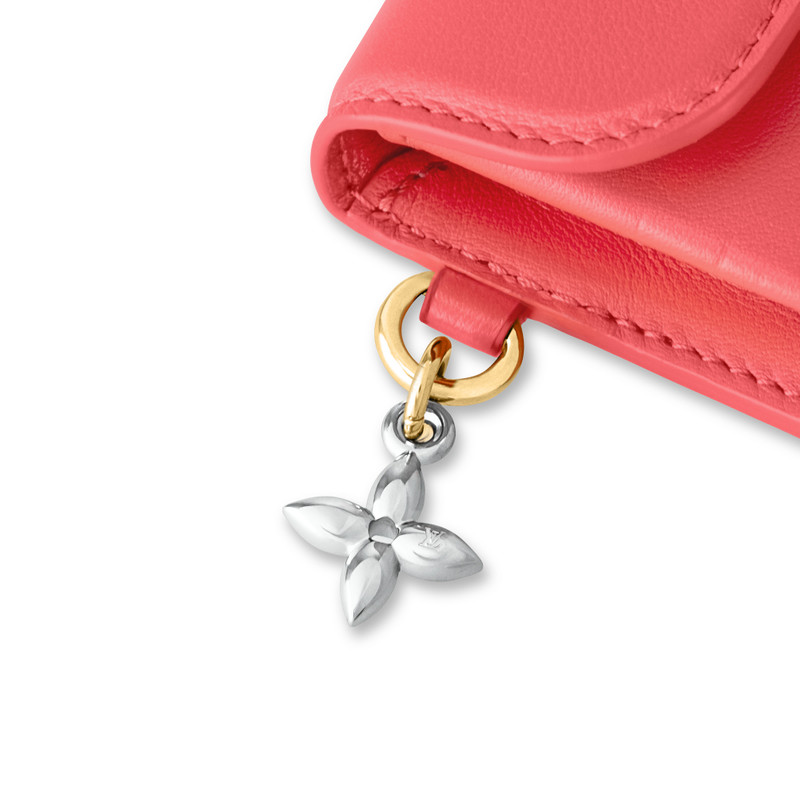 Tiny Recto Verso Card Holder LV Bloom 4