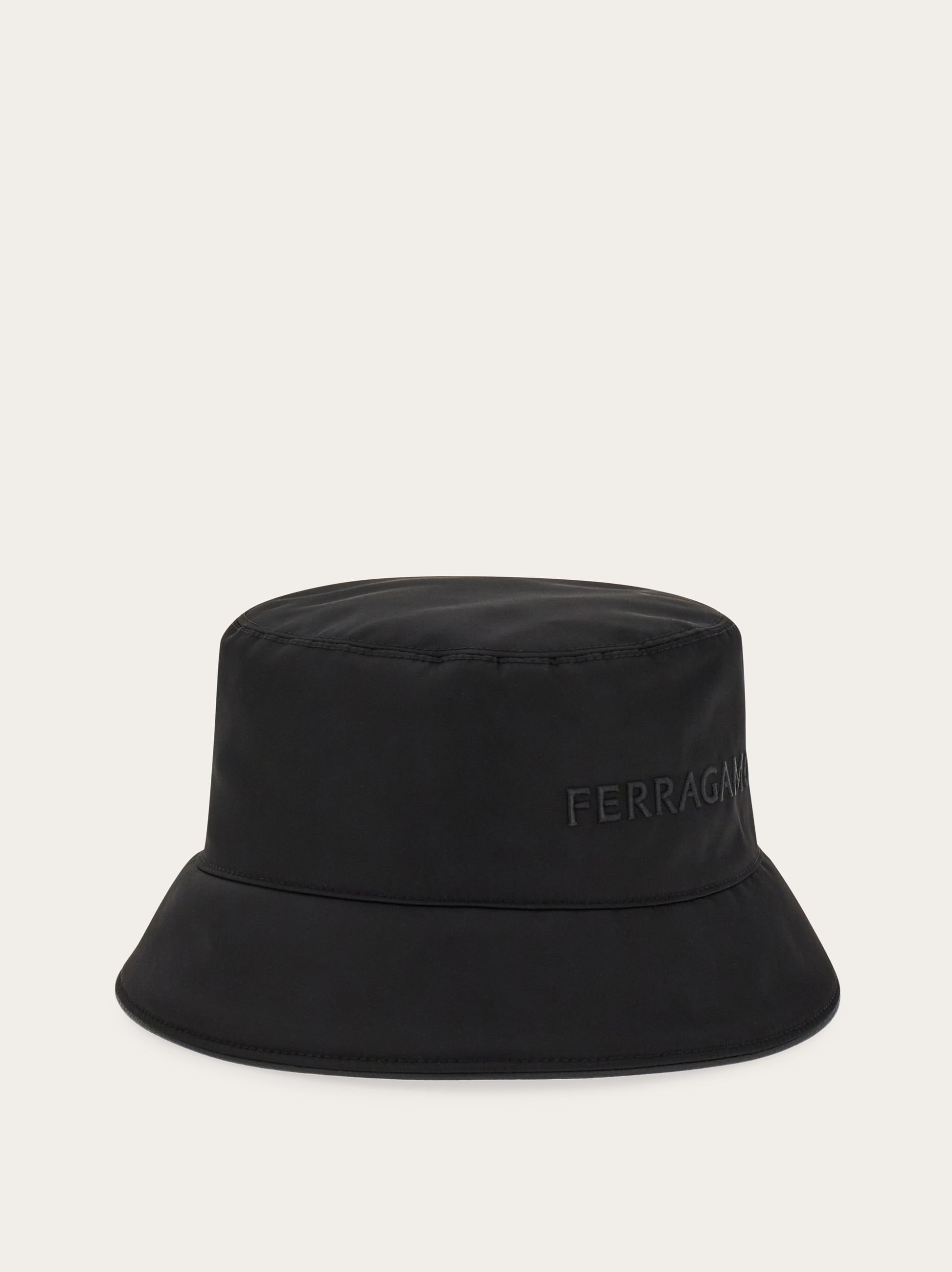 Bucket hat with embroidered logo - 4