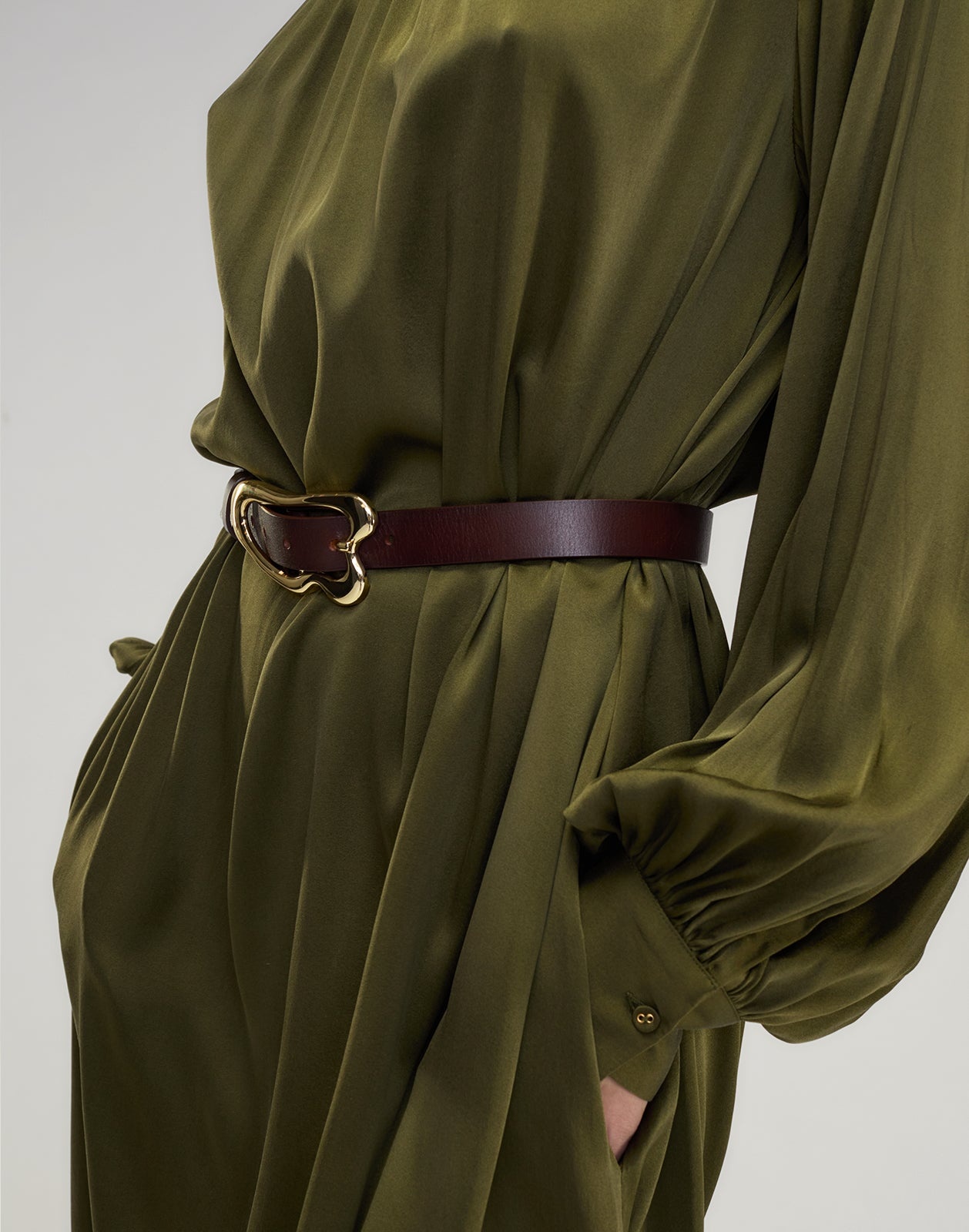 Monroe Silk Charmeuse Dress - 10