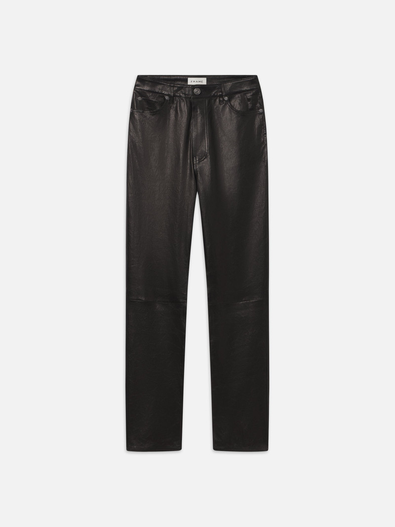 The Leather Ruler in Black 1