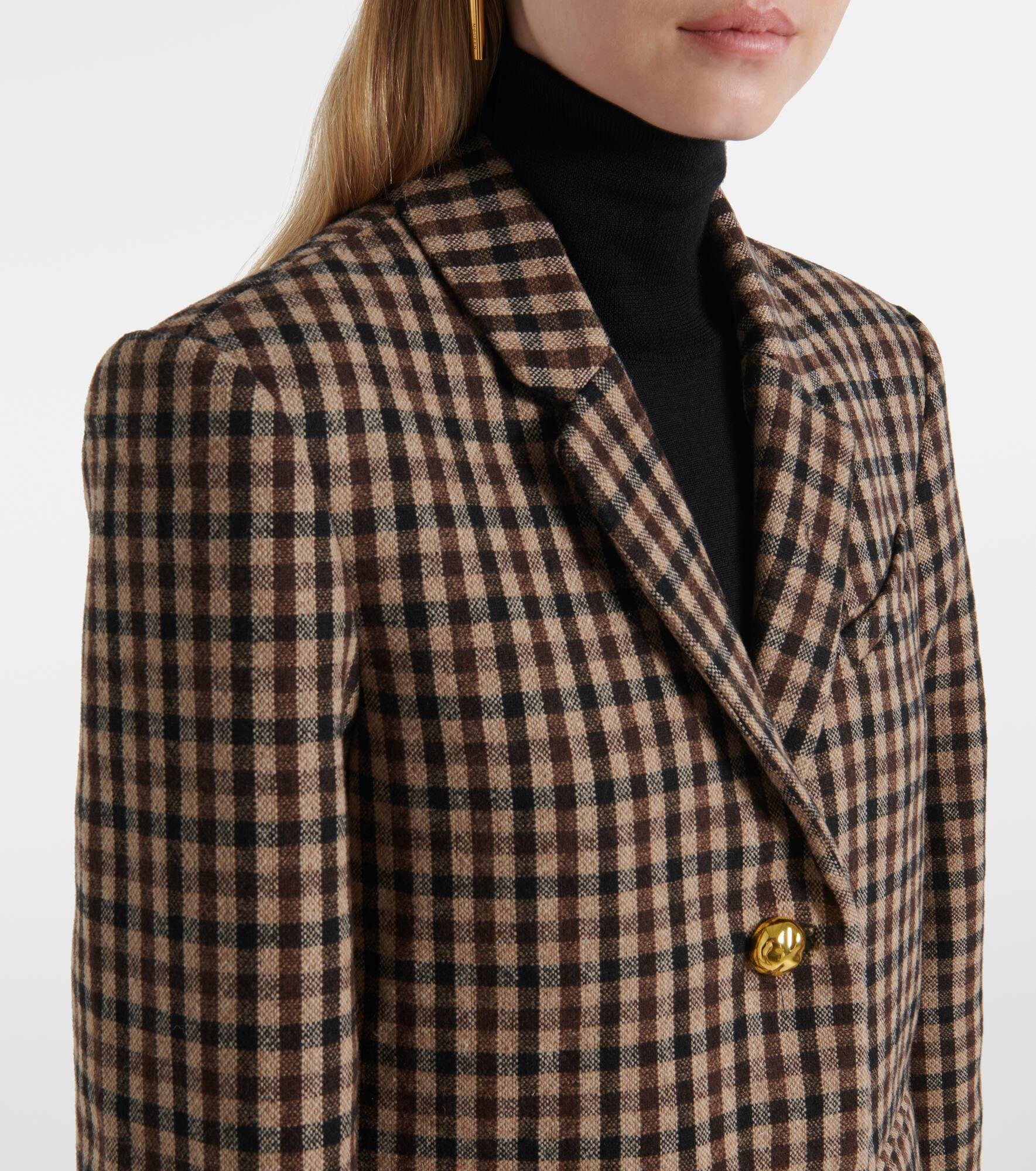Checked blazer - 4