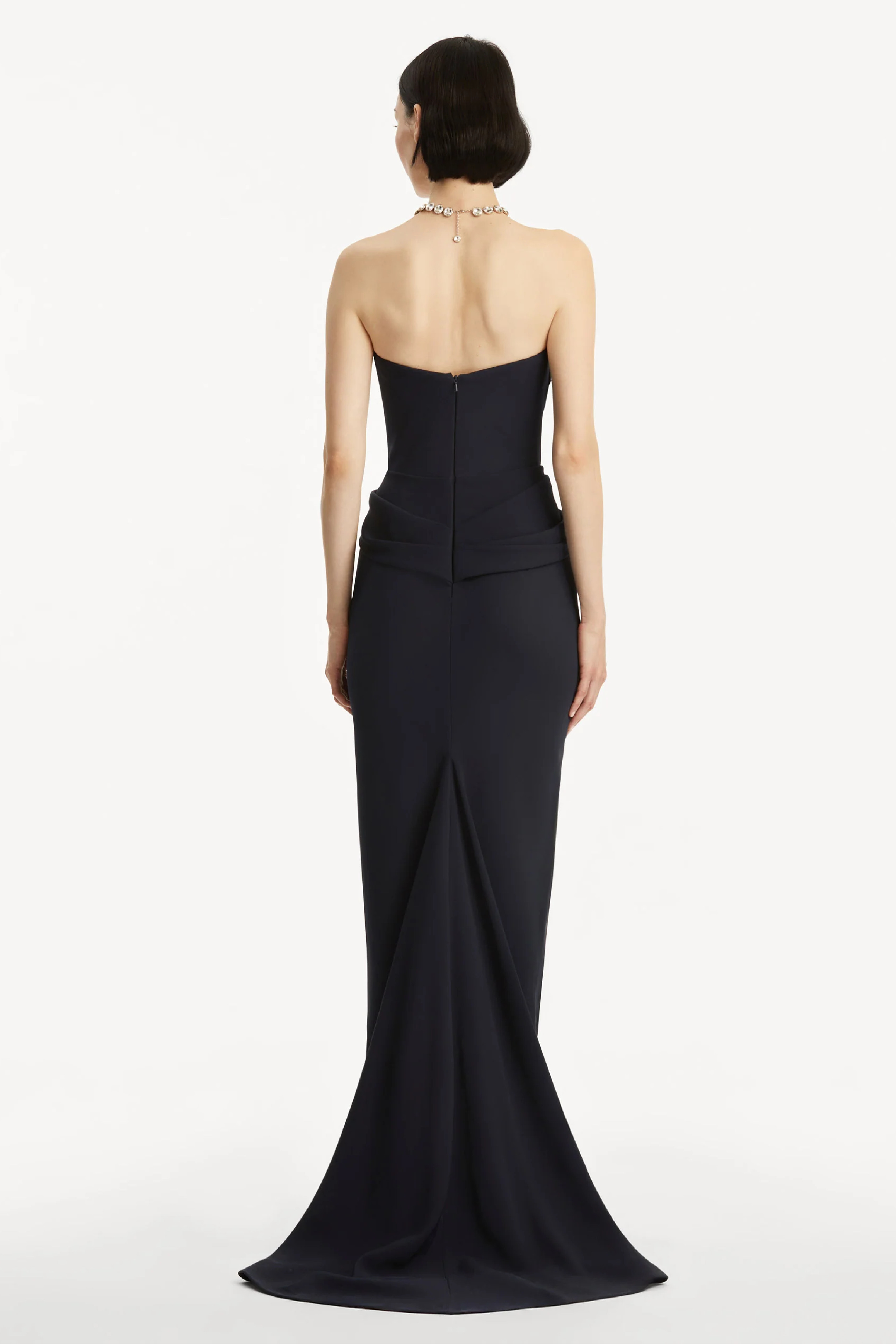 RUBBER LACE CADY GOWN - 3