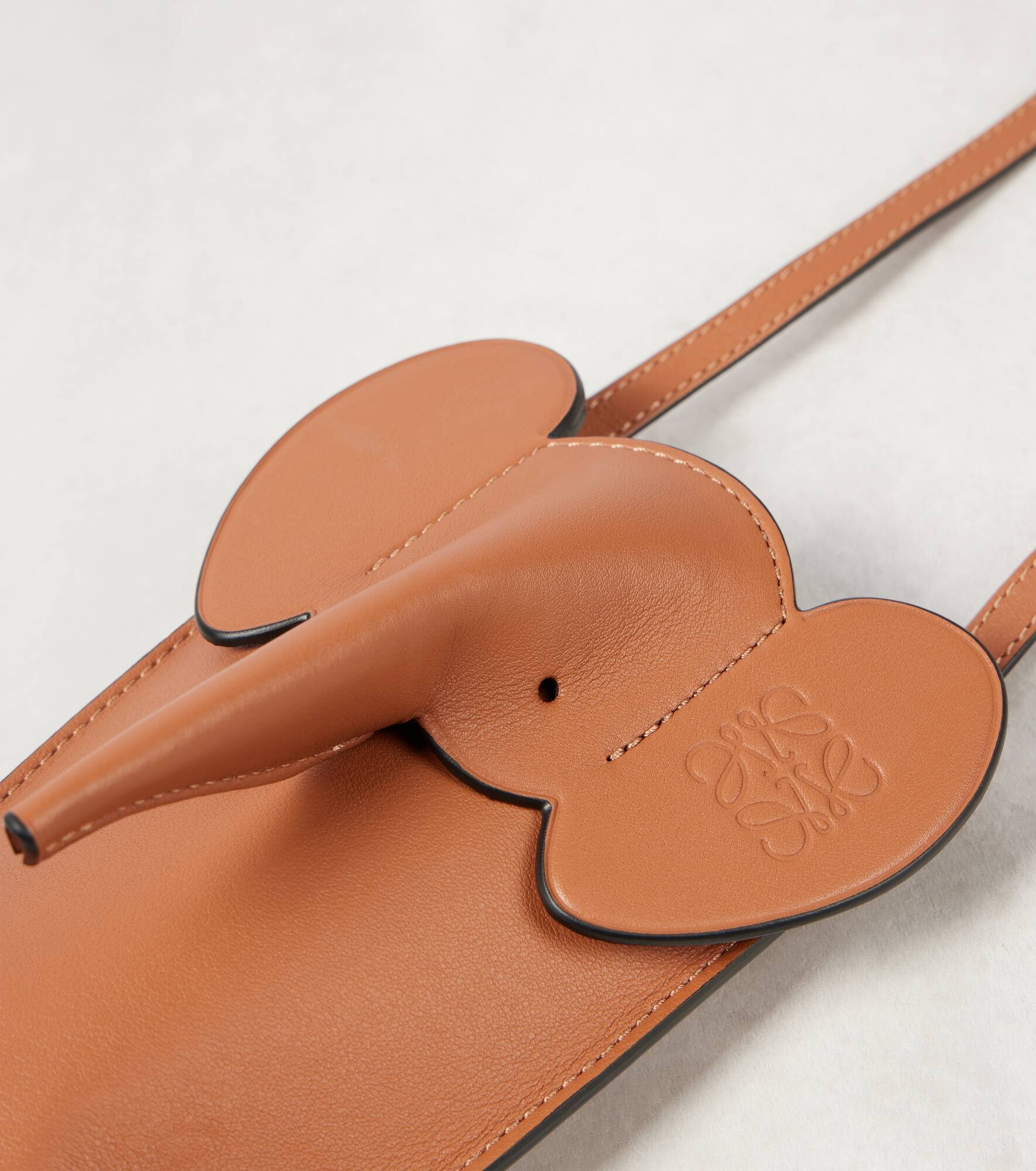 Elephant Pocket leather crossbody bag - 5