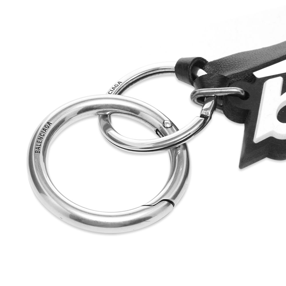 Balenciaga Everyday Logo Keyring - 3