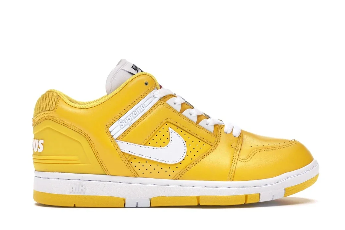 Nike SB Air Force 2 Low Supreme Yellow - 1