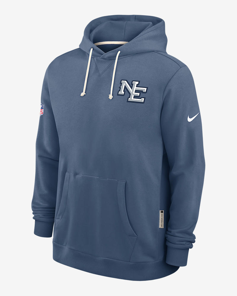 New England Patriots Rivalries Collection Sideline Men's Nike Dri-FIT NFL Pullover Hoodie 1