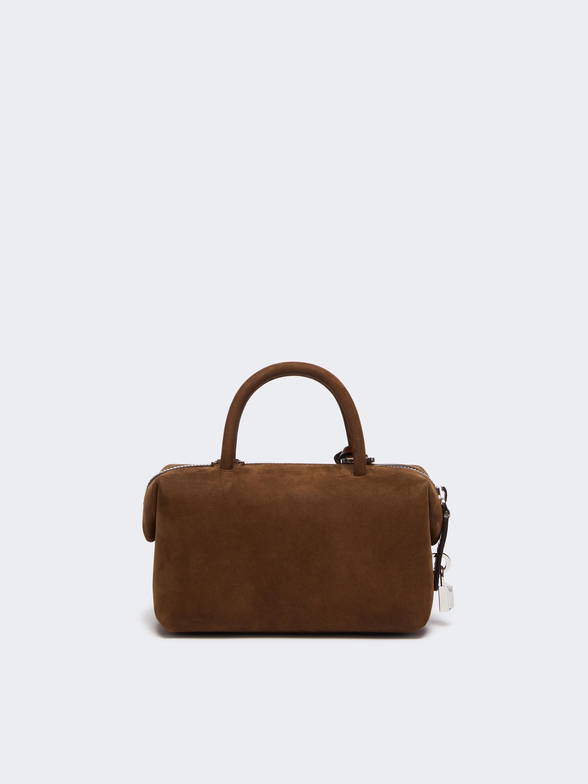 HOLDALLSSUEDE Small nubuck leather bowler bag - 3