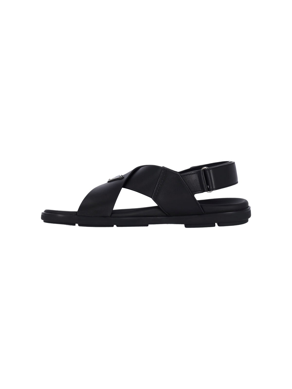 LOGO CROSSED SANDALS - 3