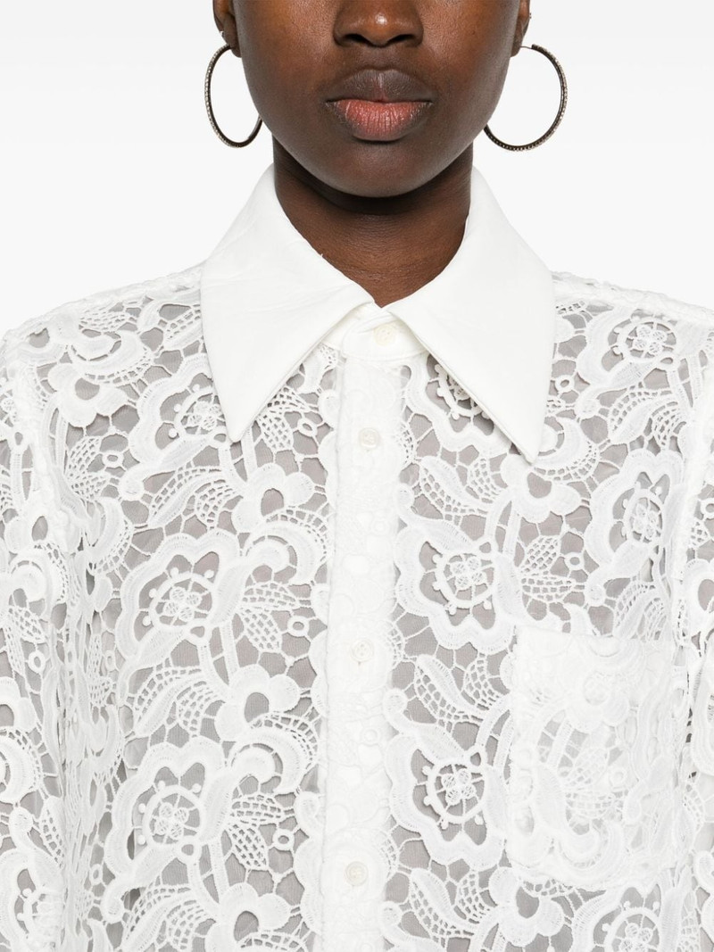 guipure-lace shirt 5