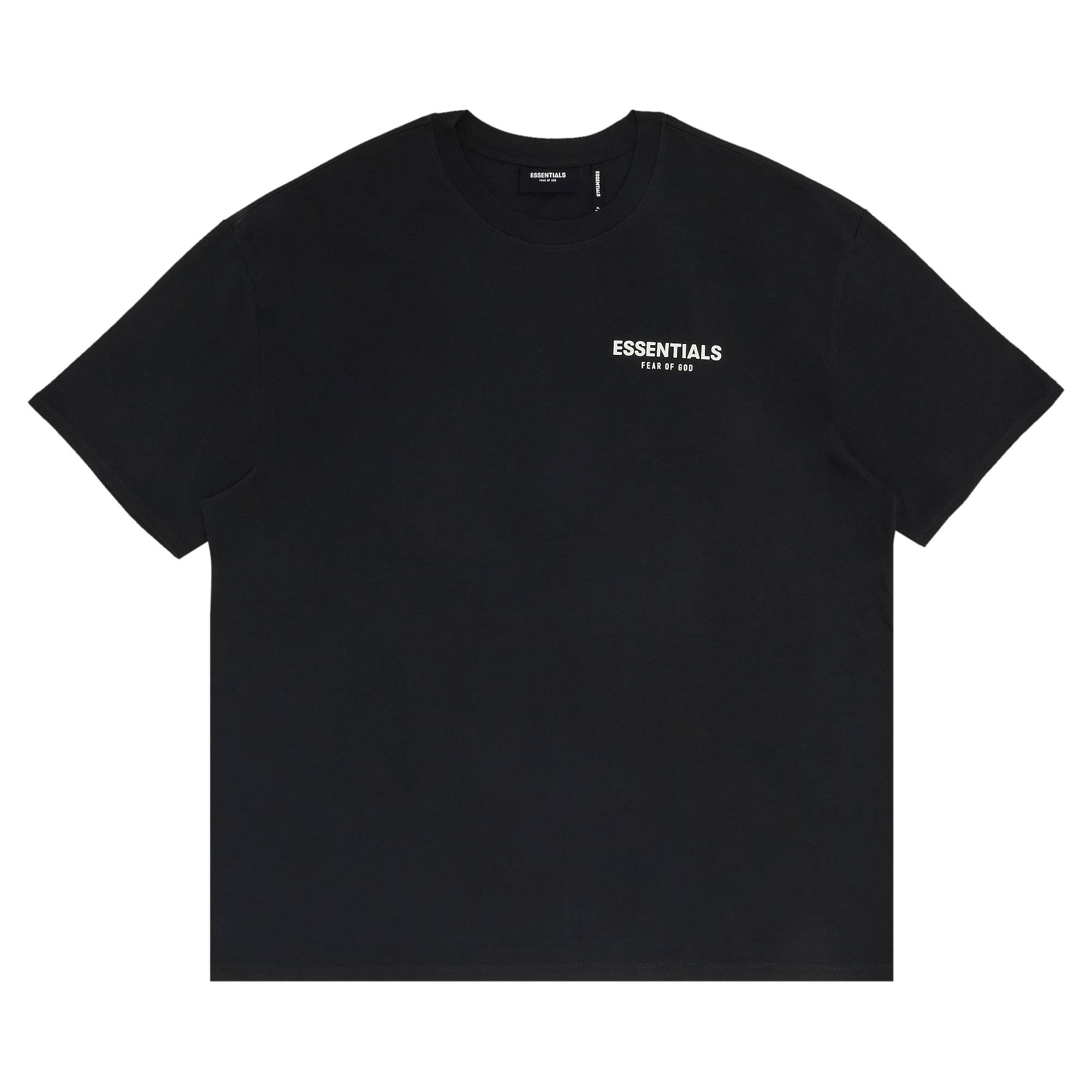 Fear of God Essentials Boxy Photo Series T-Shirt 'Black' - 1