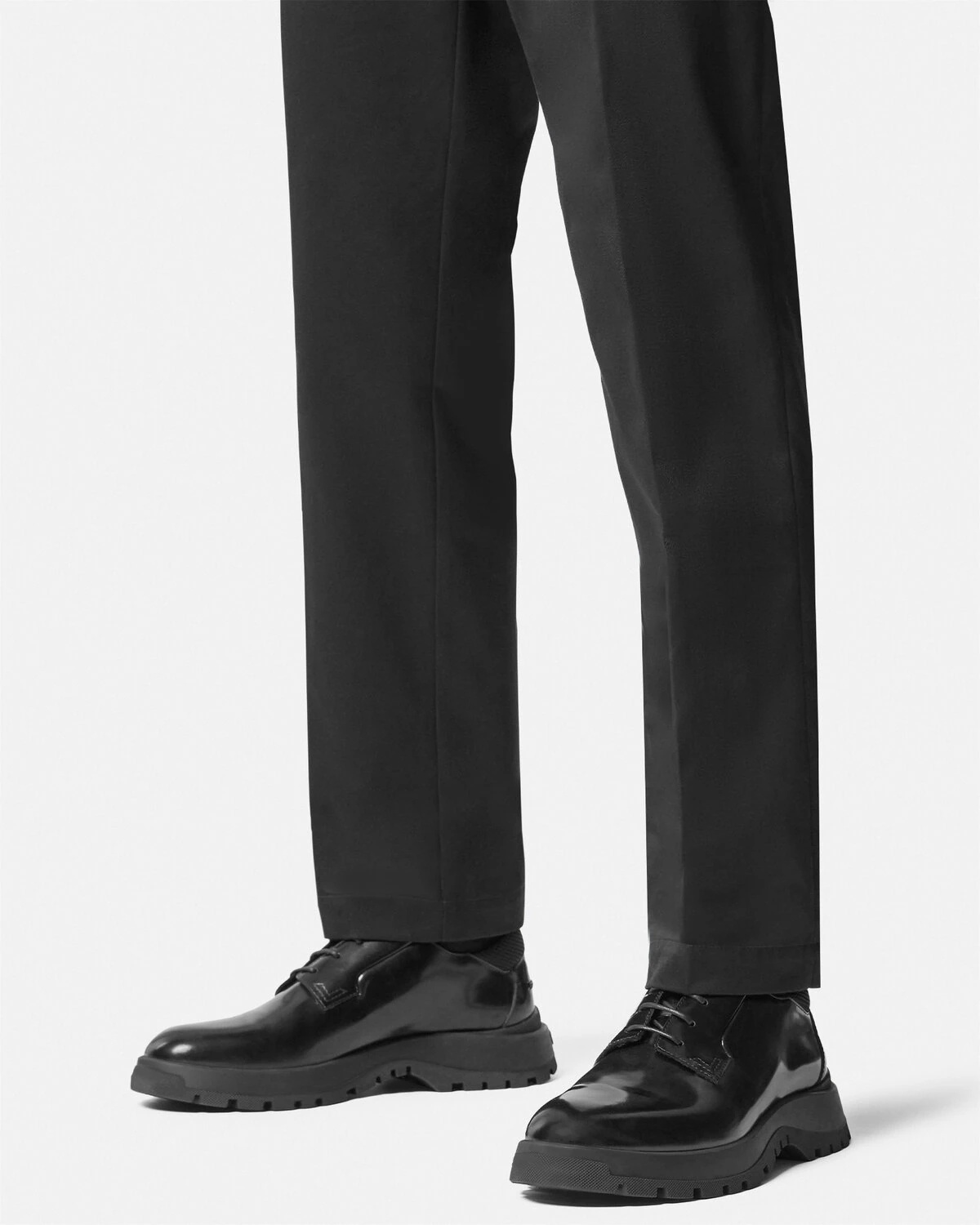 Lace-Up Derby Shoes - 3