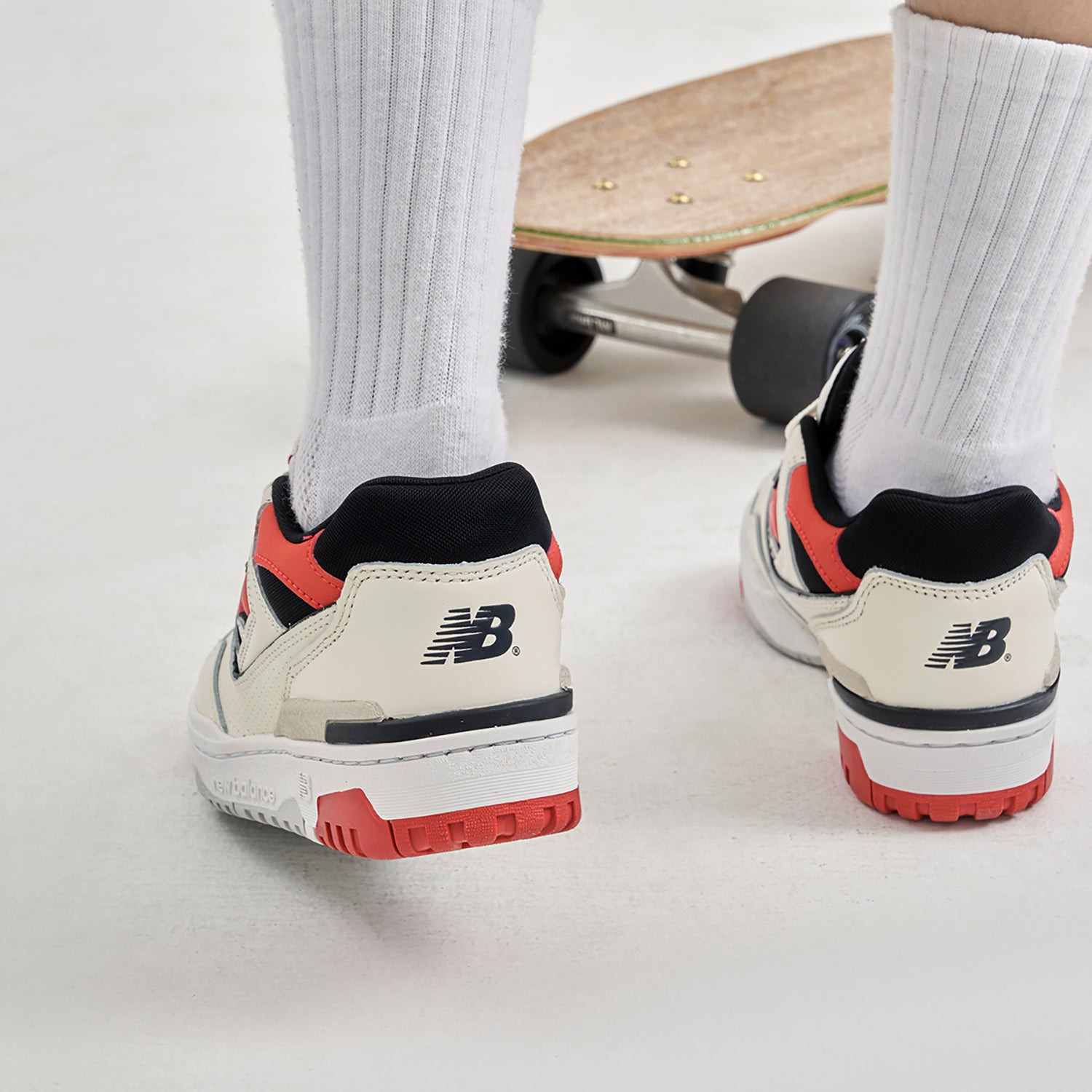 New Balance 550 'Off White Chile Red' BB550VTB - 6