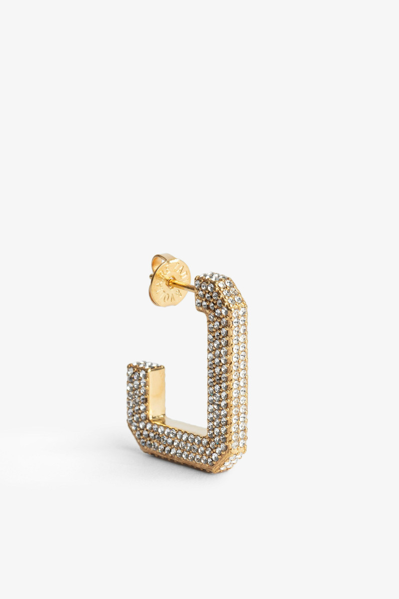 Zadig & Voltaire Cecilia Strass Earrings outlook