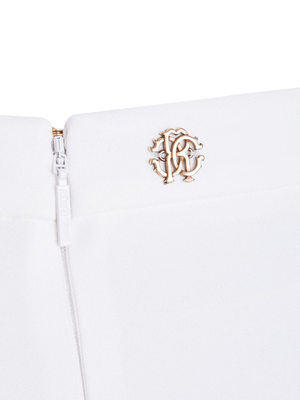 logo-plaque seam-detail trousers - 3
