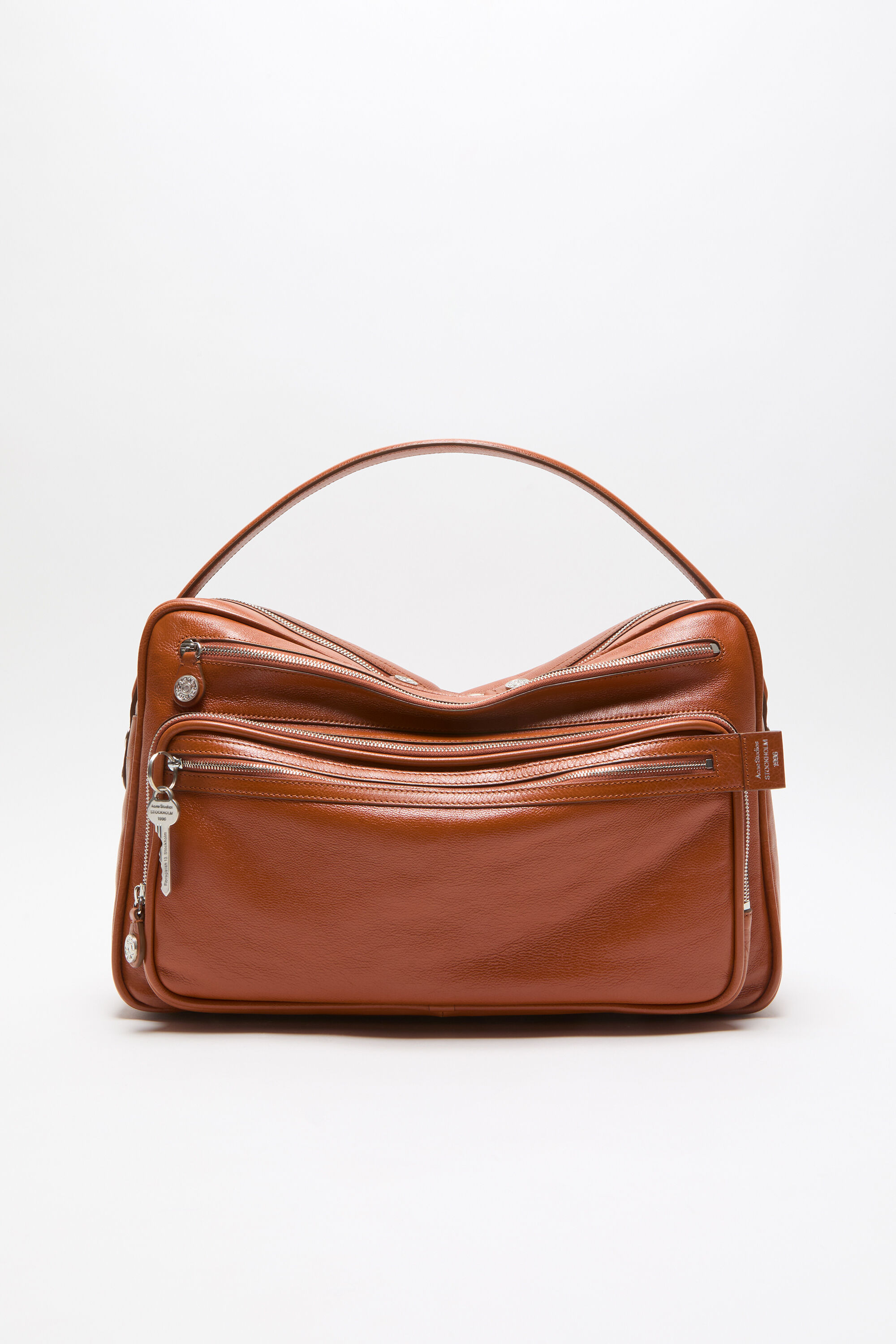 Camero Camera shoulder bag - Cognac brown - 8