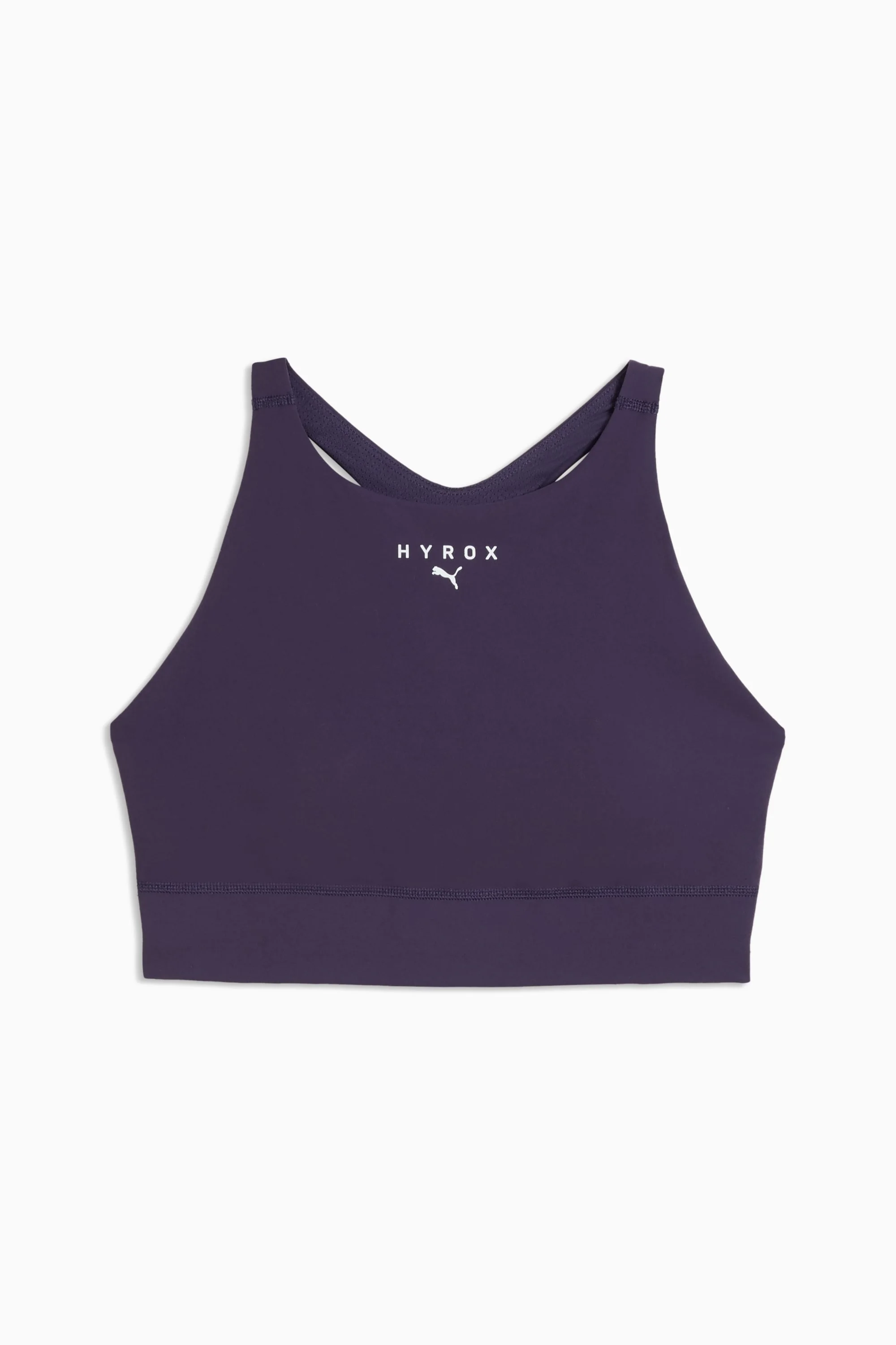 PUMA x HYROX Shapeluxe High Neck Women's Moisture Wicking, Mid Impact Sports Bra - 1