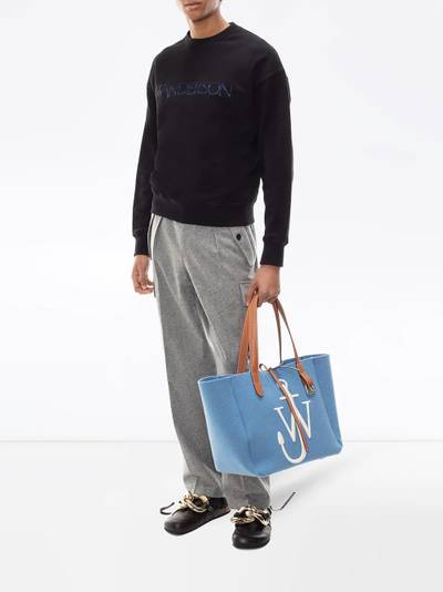 JW Anderson embroidered logo sweatshirt outlook