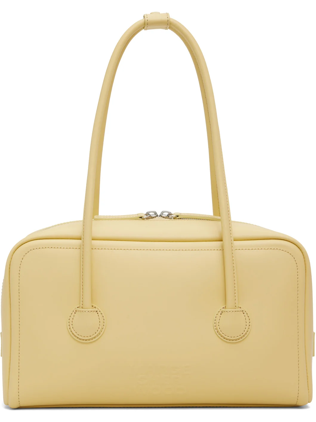 Yellow Soft Boston Small Bag - 1