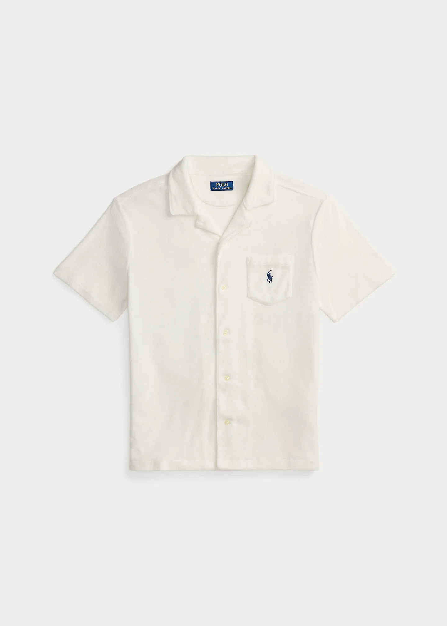 Custom Slim Fit Terry Camp Shirt - 1