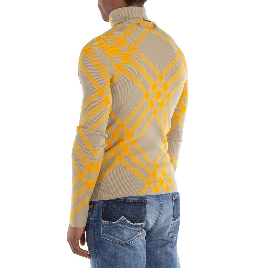 Burberry Checked Wool-Blend Jumper - 4