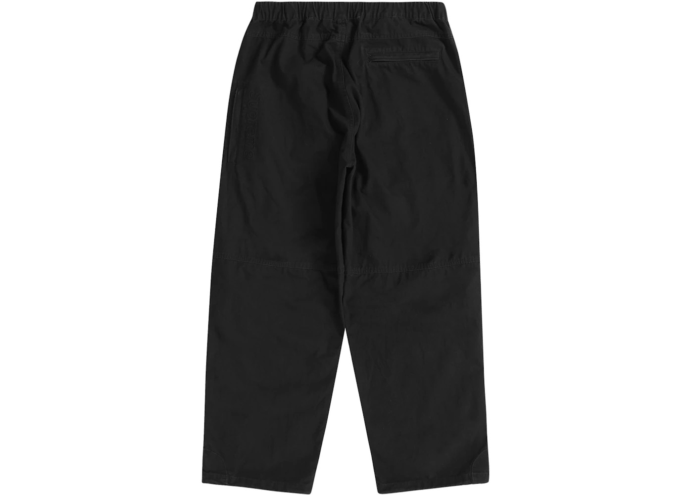 Supreme Cotton Cinch Pant (FW22) Black - 2