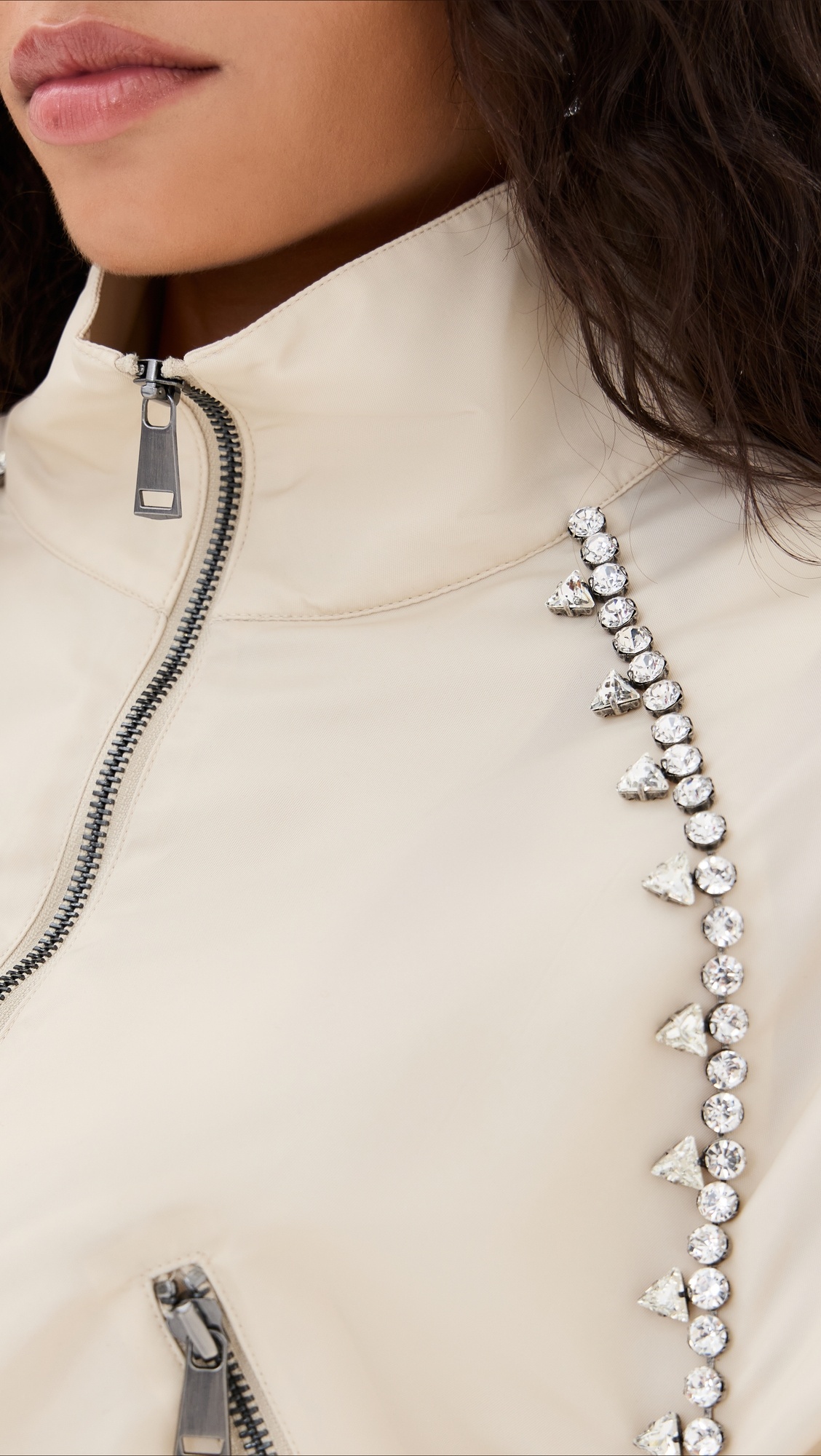 Crystal Trim Track Jacket - 5