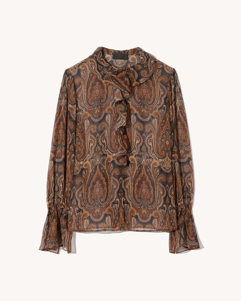 CECILY SILK BLOUSE 1