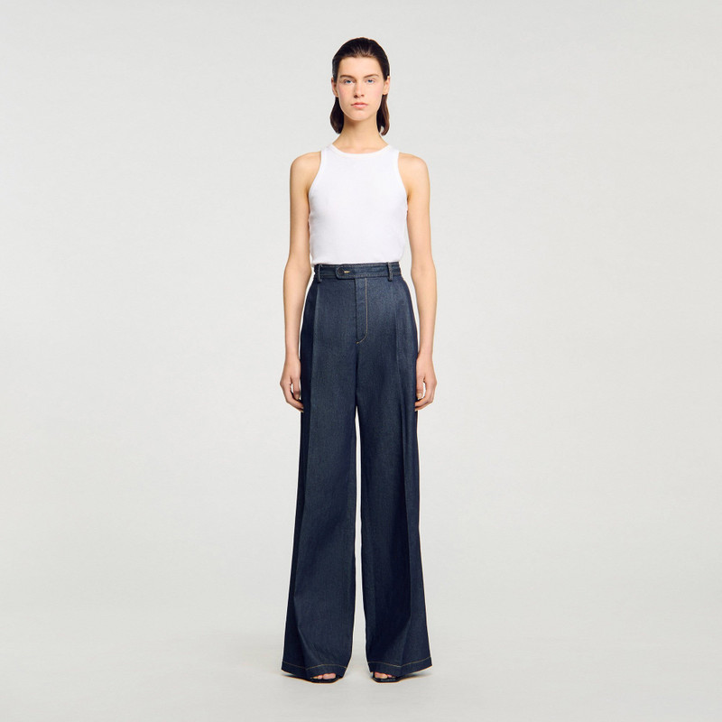 Sandro DENIM SUIT TROUSERS outlook