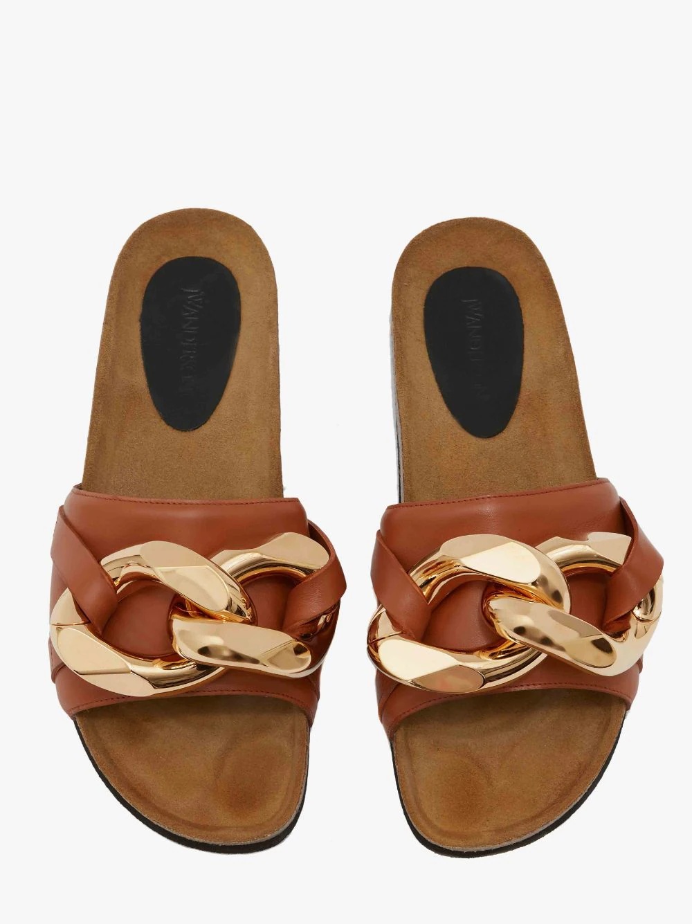 WOMEN’S CHAIN LOAFER SLIDES - 4