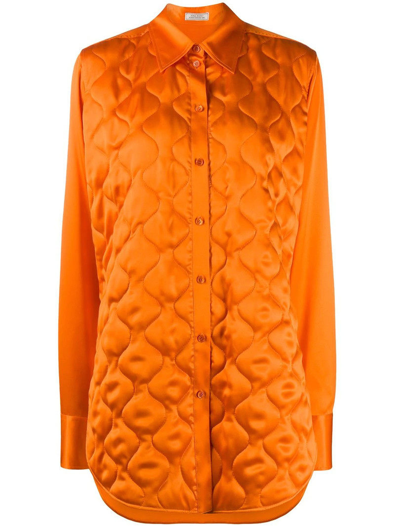 quilted longline shirt 1
