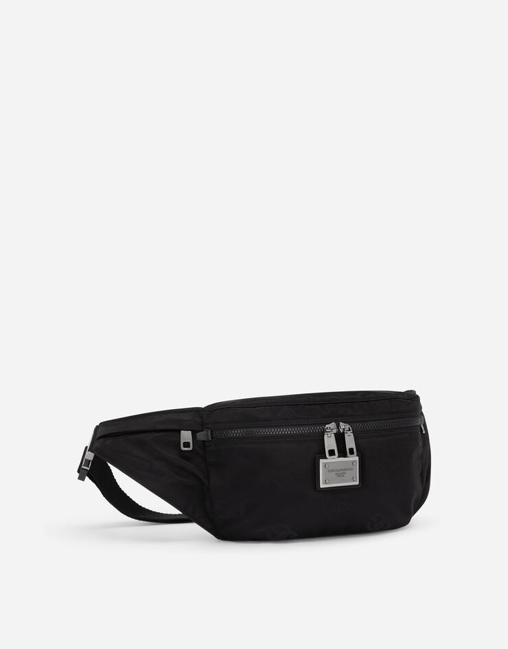 Nylon belt bag with logo - 3