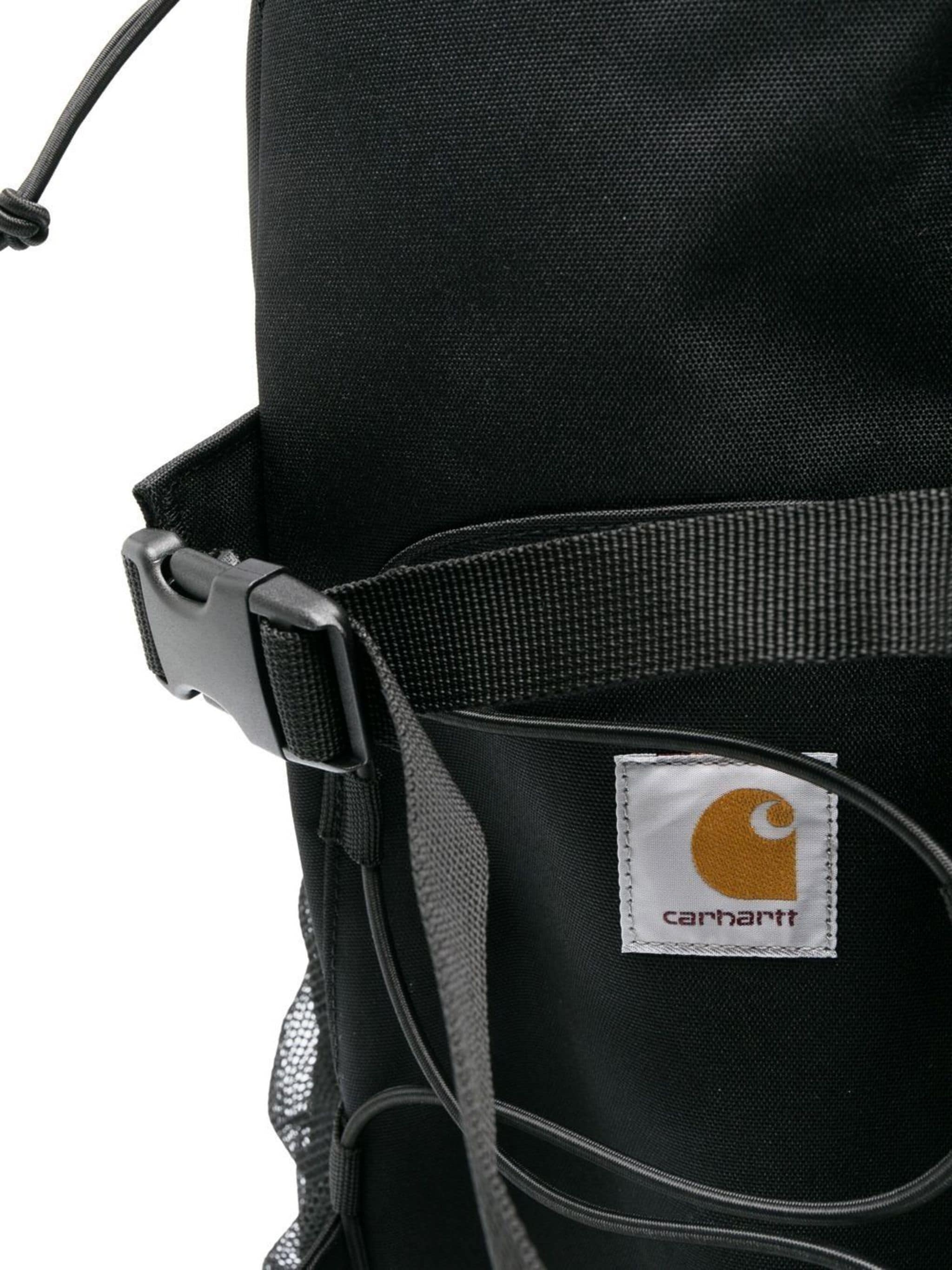 logo-patch zip-up backpack - 4