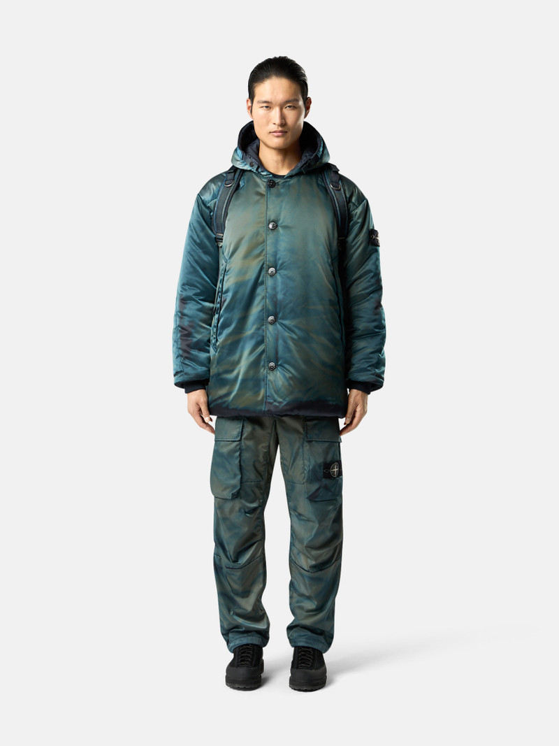 Stone Island 4100001 HAND CORROSION ON NYLON TWILL_PORTER outlook