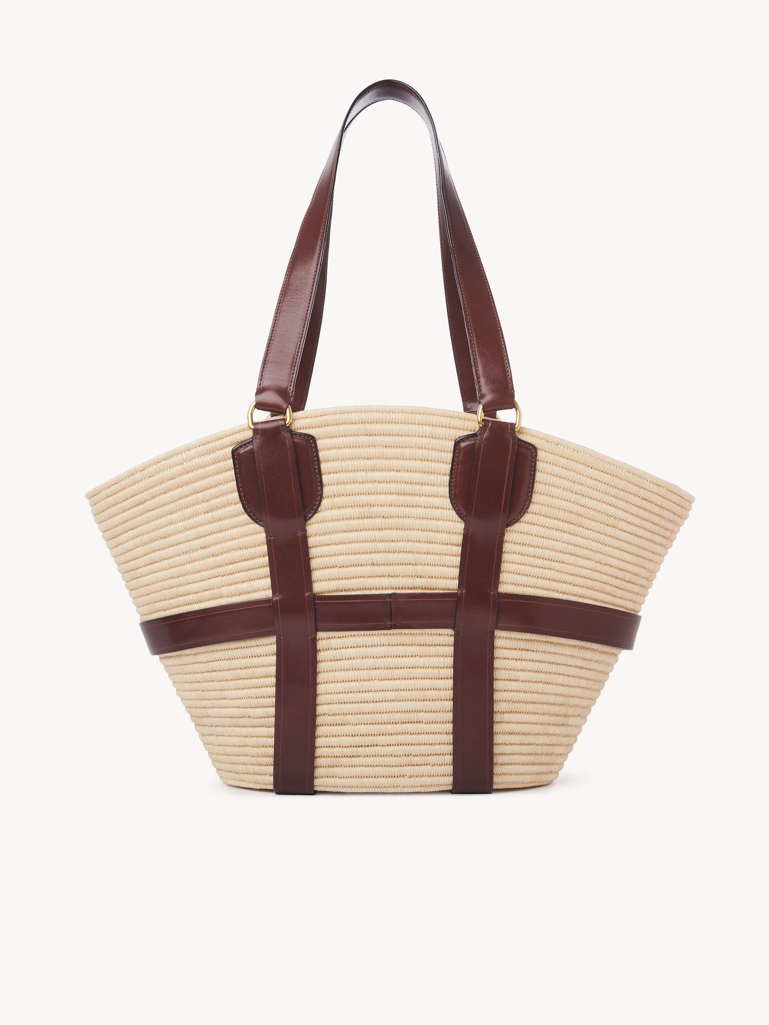 LARGE KERALA 25 BASKET IN RAFFIA - 4