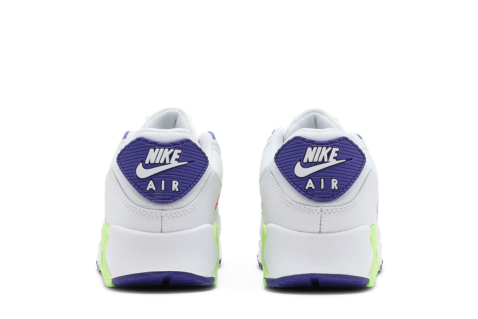 Wmns Air Max 90 'White Indigo Burst Volt' - 6