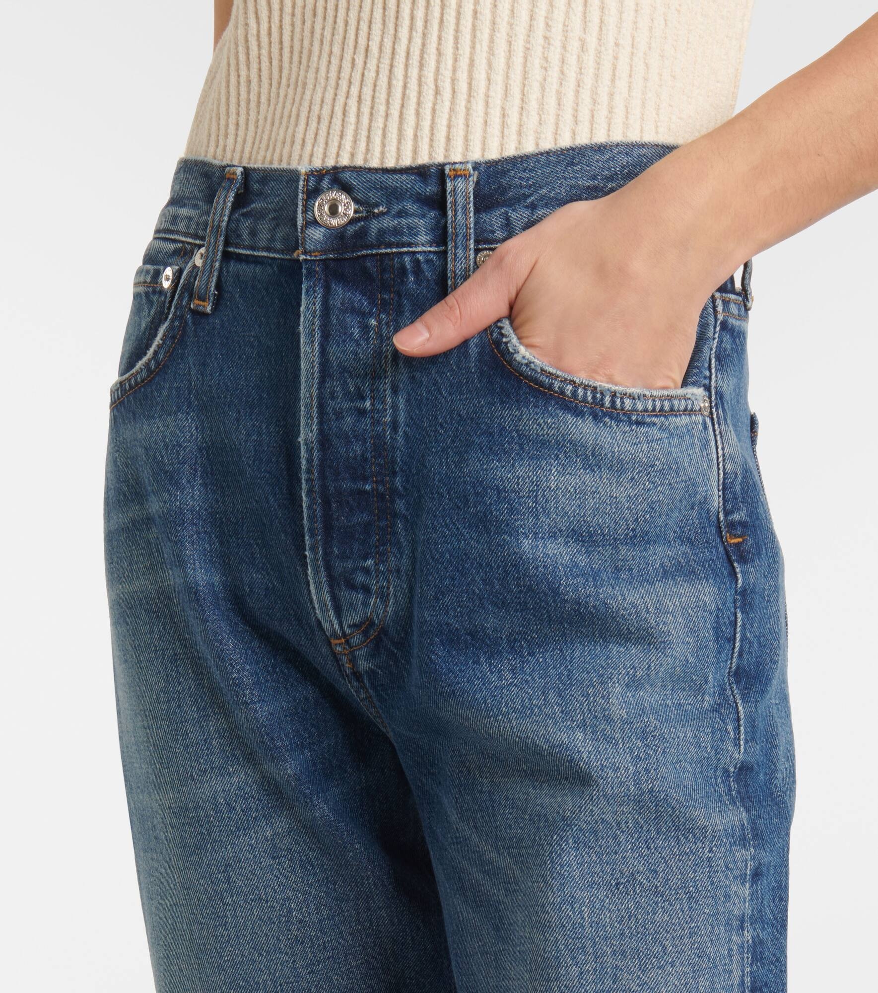 Blaine high-rise straight jeans - 4