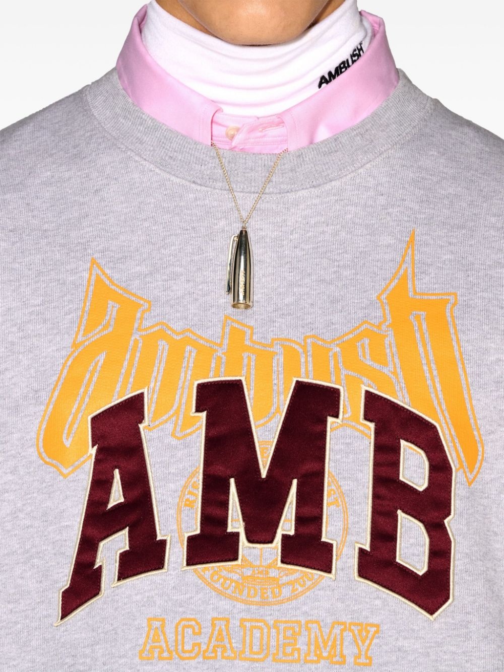 logo-appliquÃ© sweatshirt - 6