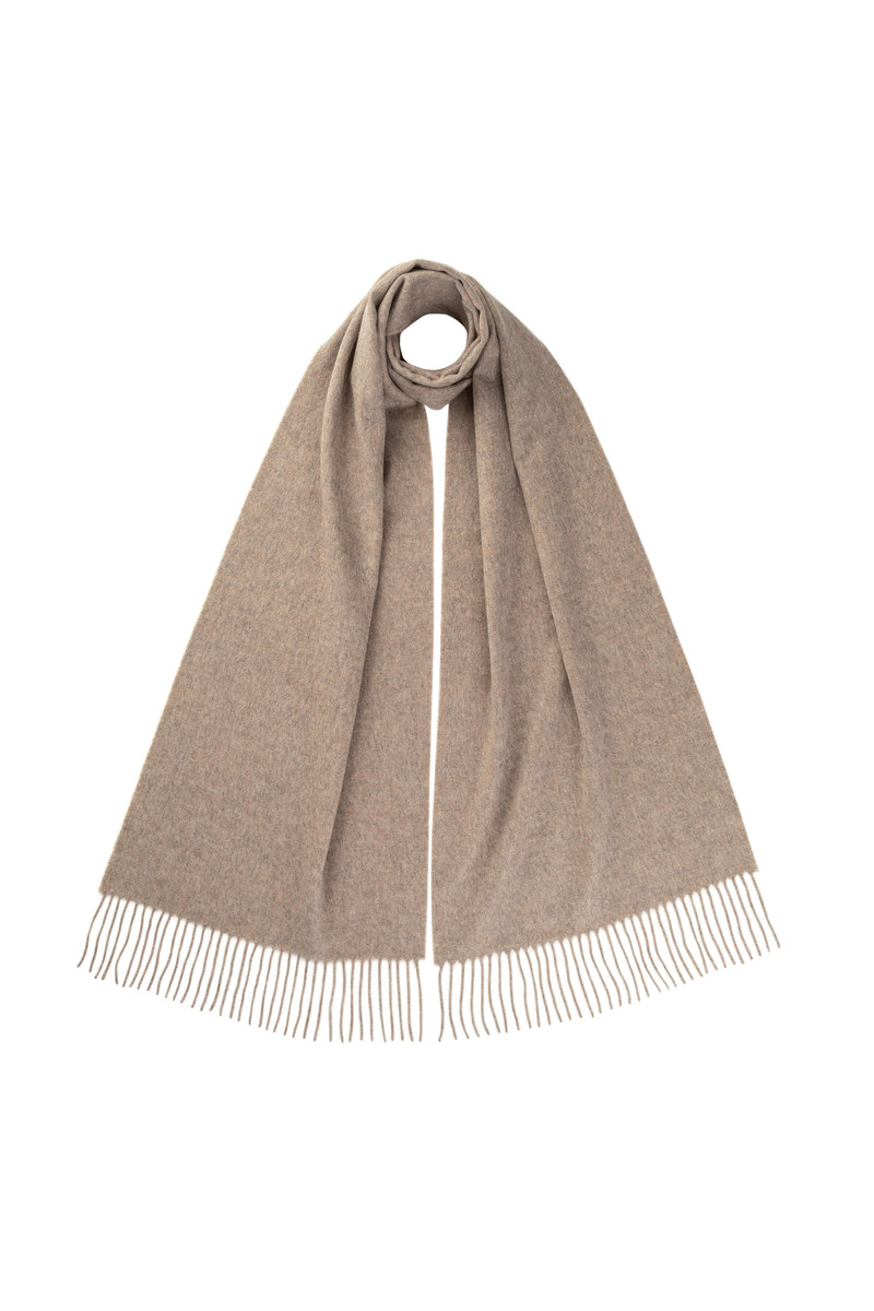 Wide Cashmere Scarf 1