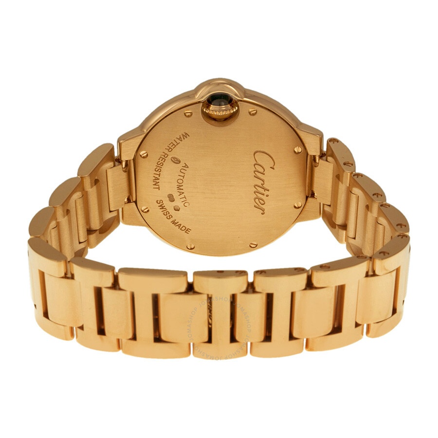 Cartier Ballon Bleu Silver Dial 18kt Rose Gold Automatic Ladies Watch WE902039 - 3