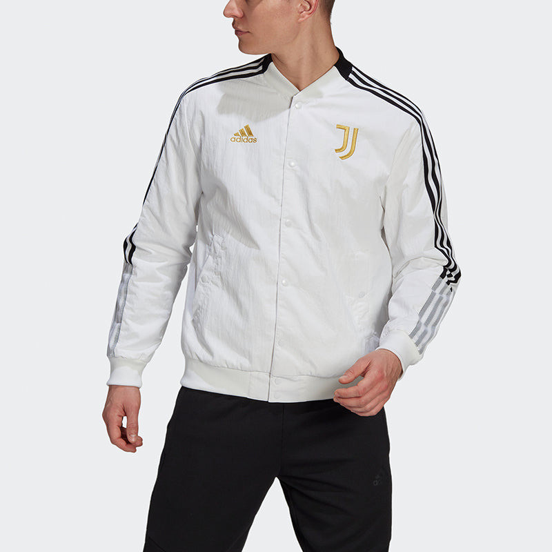 adidas adidas Series Juve Cny Bomber Juventus Soccer/Football Sports Printing Jacket White GU6962 outlook