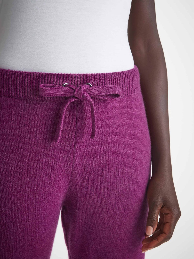 Women's Track Pants Daphne Cashmere Purple - 5