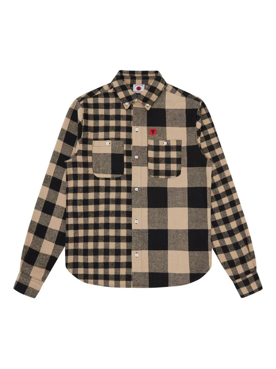 Icecream Cotton Blend Checked Shirt - 1