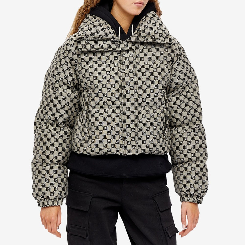 MISBHV MISBHV Signature Jacquard Canvas Monogram Puffer Jacket outlook