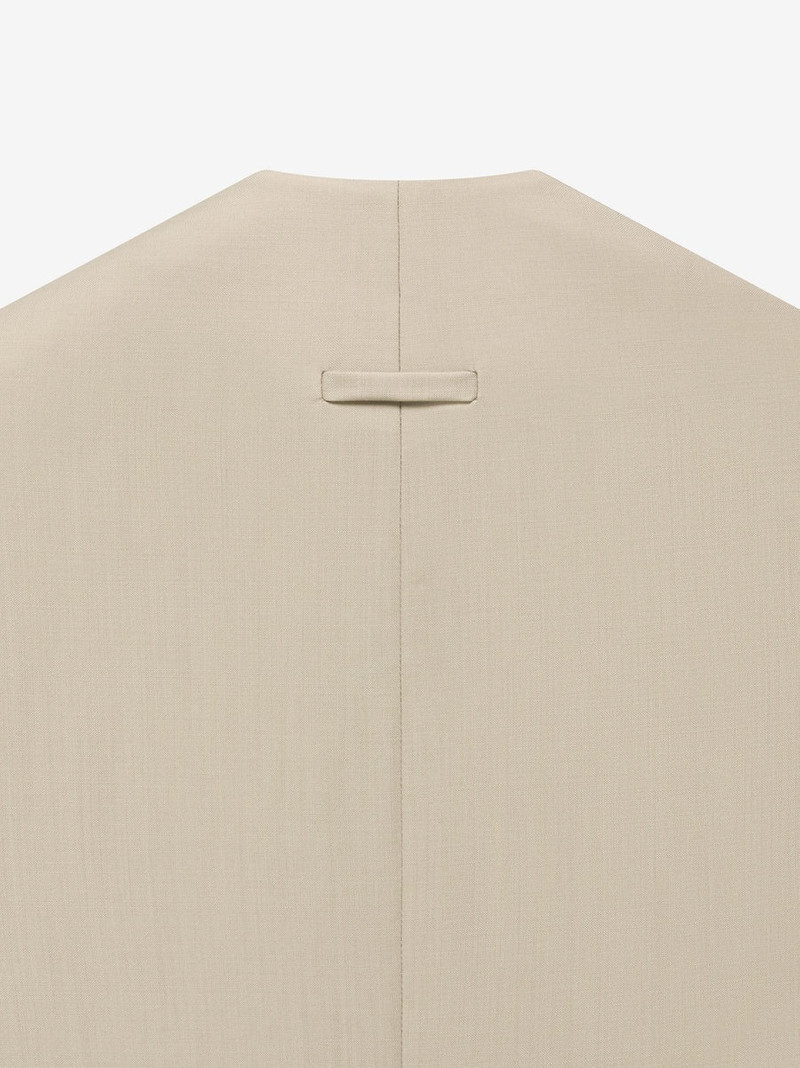 Wool Mohair Lapelless Jacket 6