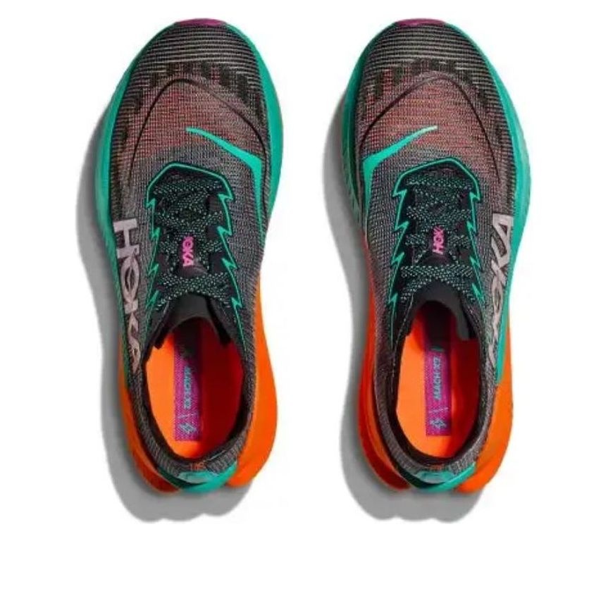 HOKA ONE ONE Mach X 2 'Black Electric Aqua' 1155119-BCQ - 6